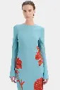 Amelie Long Sleeve Maxi Dress Flore