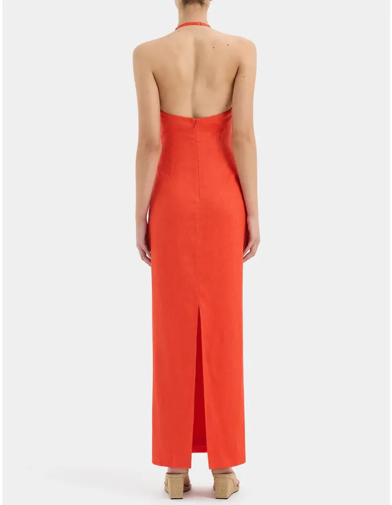 Elodie Halter Midi Dress