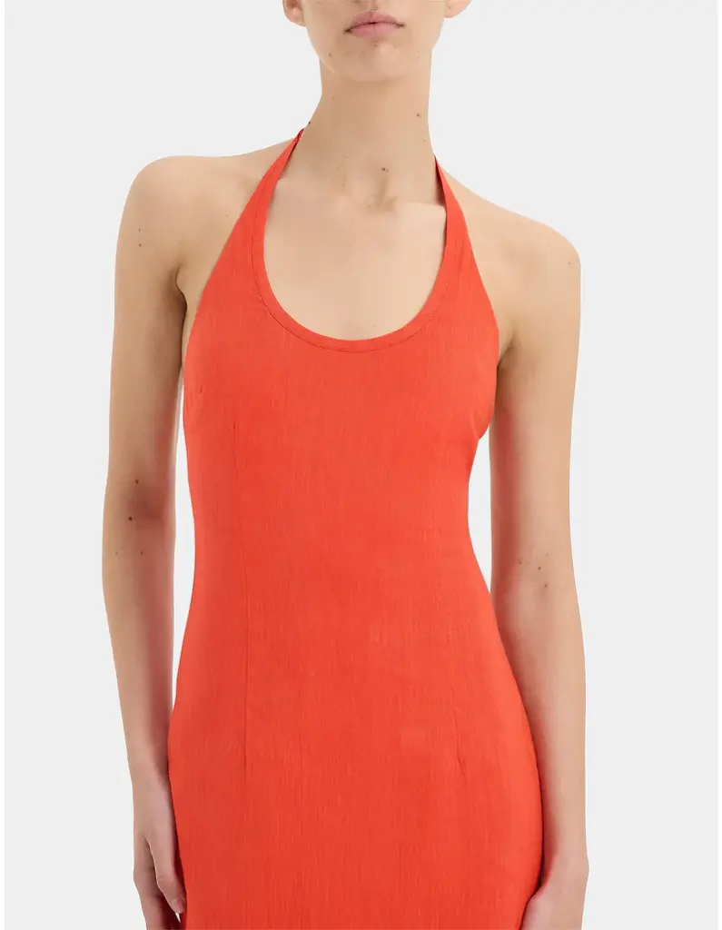 Elodie Halter Midi Dress