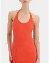 Elodie Halter Midi Dress