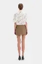 Bastille Belted Mini Skirt