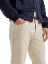 Garment Dyed Five Pocket Trousers In Twisted Cotton Gabardine