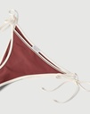 Techno jersey bikini bottoms with monili