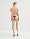 Techno jersey bikini bottoms with monili