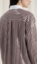 Dazzling stripes shirt in cotton poplin