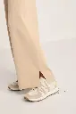 Cotton Knit Palazzo Trousers