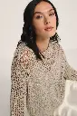 Dazzling Perforated Long Sleeved Shirt