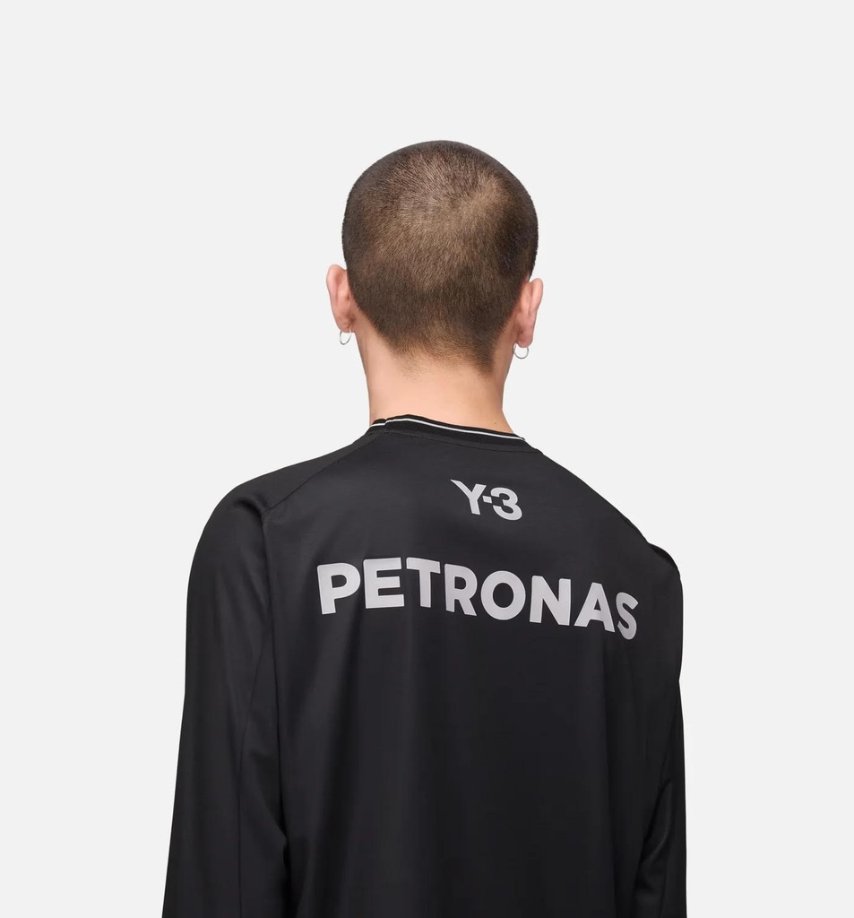 Y-3 MERCEDES MECHANICS JERSEY LONG SLEEVE