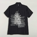 Y-3 Short-sleeved long shirt with placed graphic