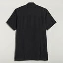 Y-3 Short-sleeved long shirt with placed graphic