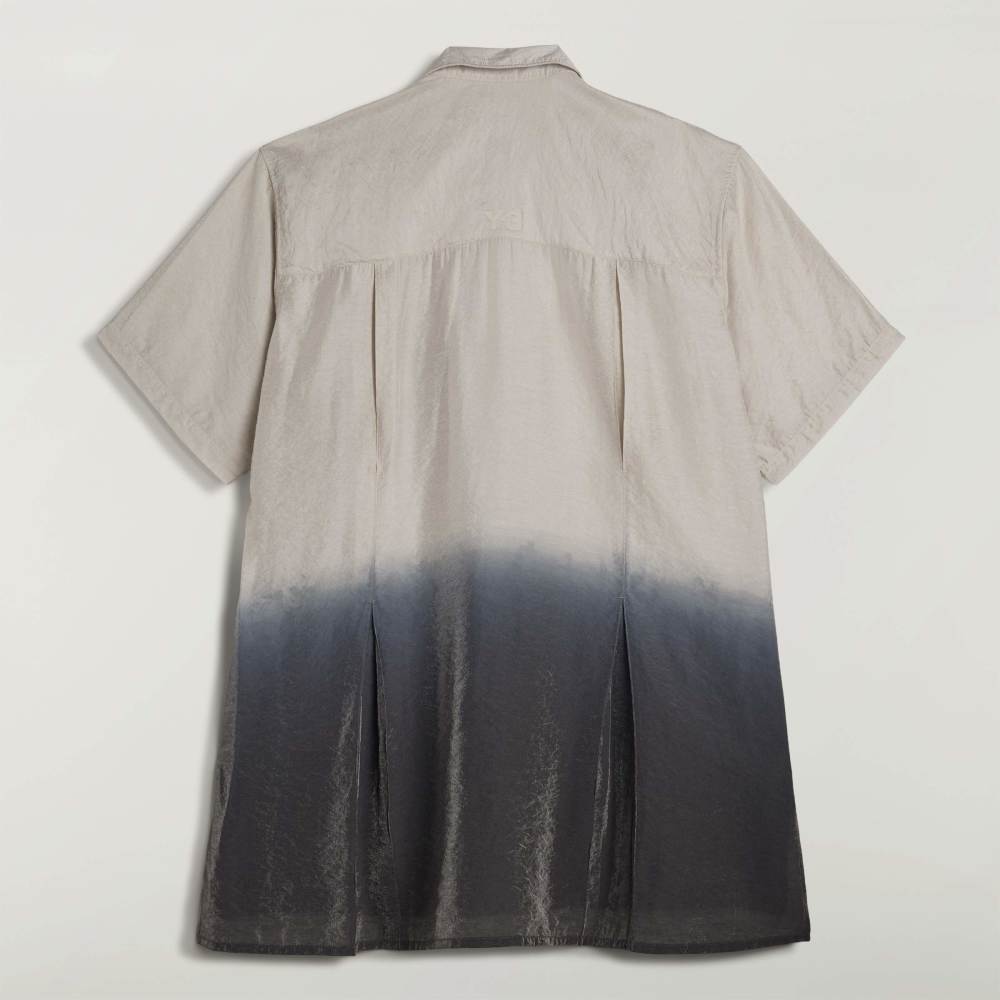 Y-3 DIP DYE SHORT SLEEVE LONG SHIRT