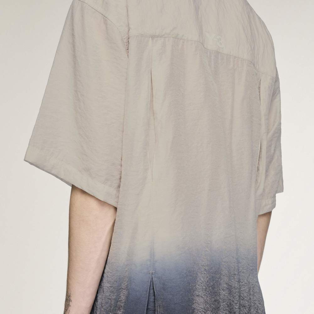 Y-3 DIP DYE SHORT SLEEVE LONG SHIRT