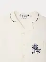 Lennar Embroidered Organic Cotton Poplin Shirt