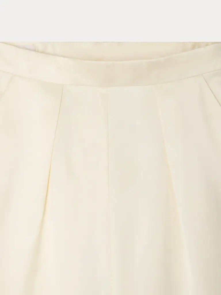 Libby Pleated Satin Trousers