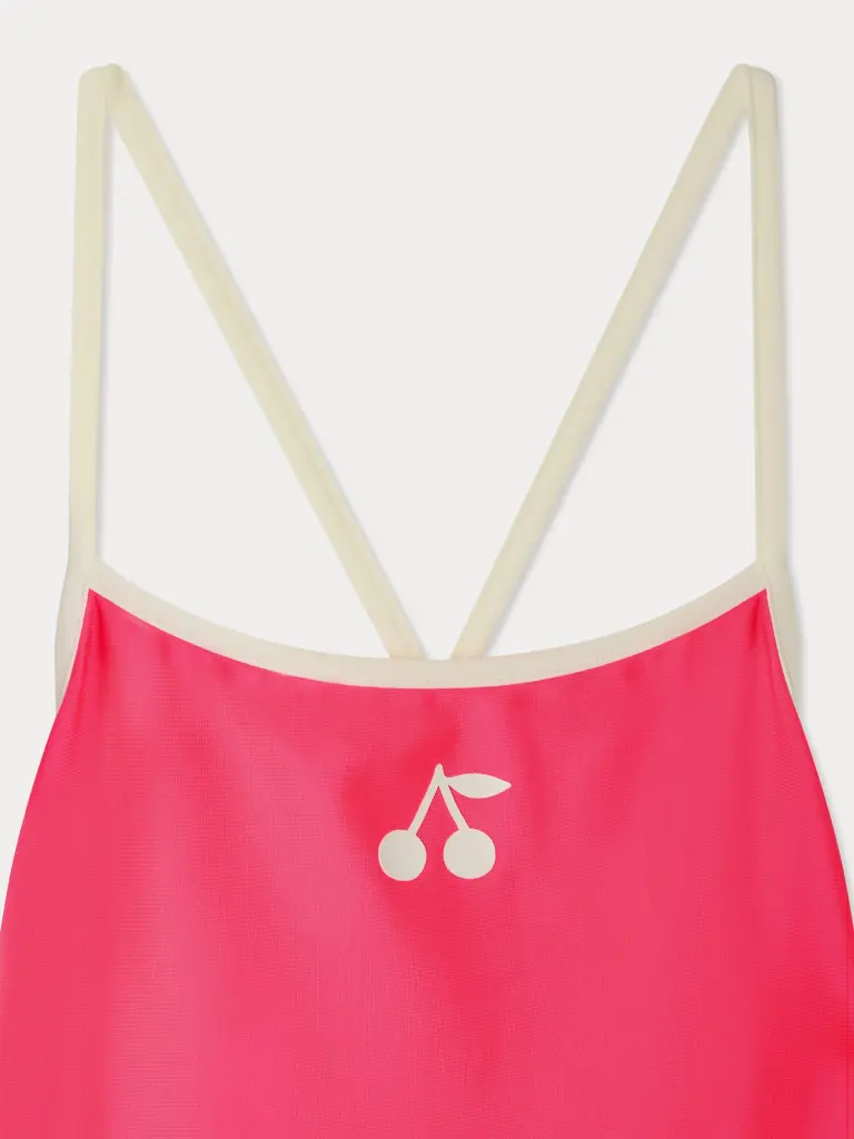 Fluorescent Pink Loola One-Piece Swimsuit
