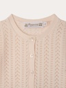 Laelou set in organic cotton pointelle knit