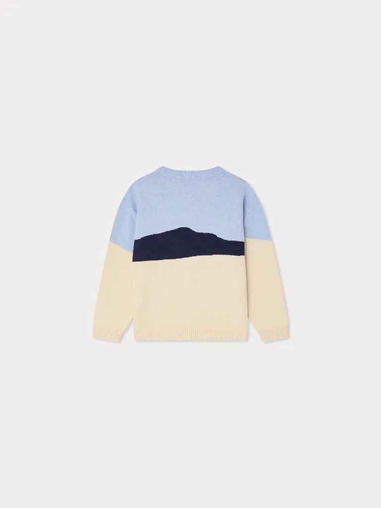 Lyle Hand Embroidered Seascape Sweater