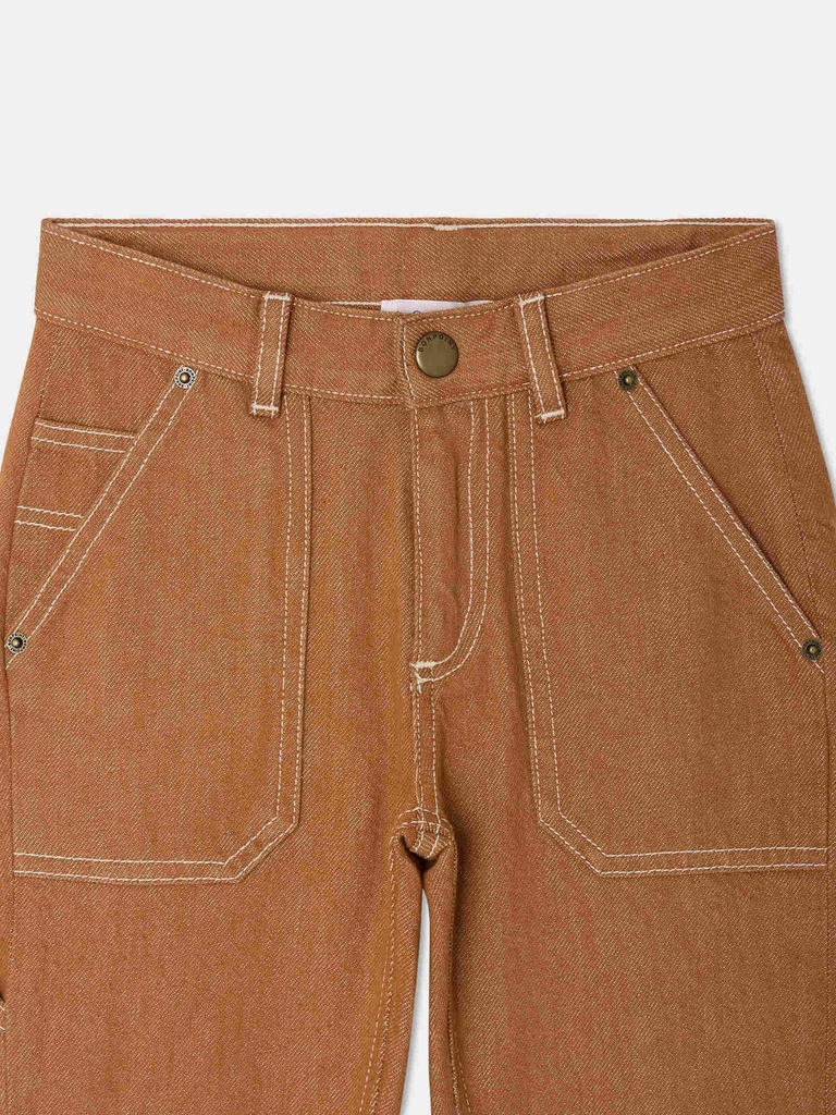 Gael Wide Denim Pants 