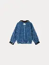 Lala Denim Jacket with Rhinestones