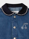 Lala Denim Jacket with Rhinestones