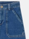 Jingle Medium Blue Wide- Leg Denim Trousers