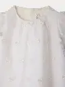 Lelisa Dress in Tulle Embroidered With Flowers