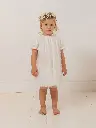 Lelisa Dress in Tulle Embroidered With Flowers