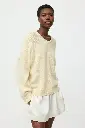 Oversized V-Neck