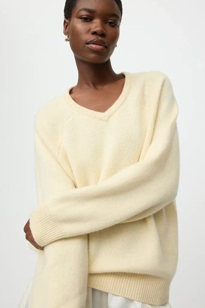 Oversized V-Neck