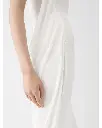 Plumetis Knit Dress