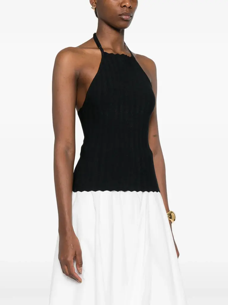The Tablier Halter Top