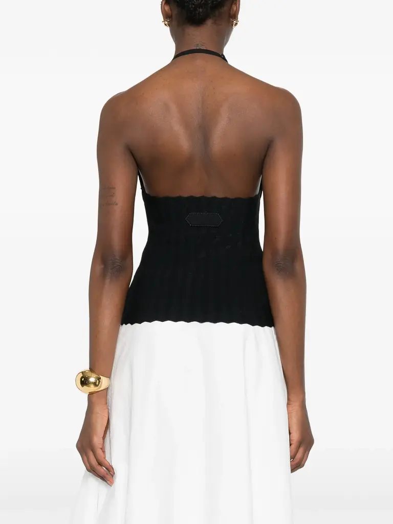 The Tablier Halter Top