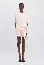Mano Asymmetric Silk Top
