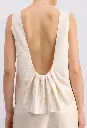 Gema Sleeveless Silk Top