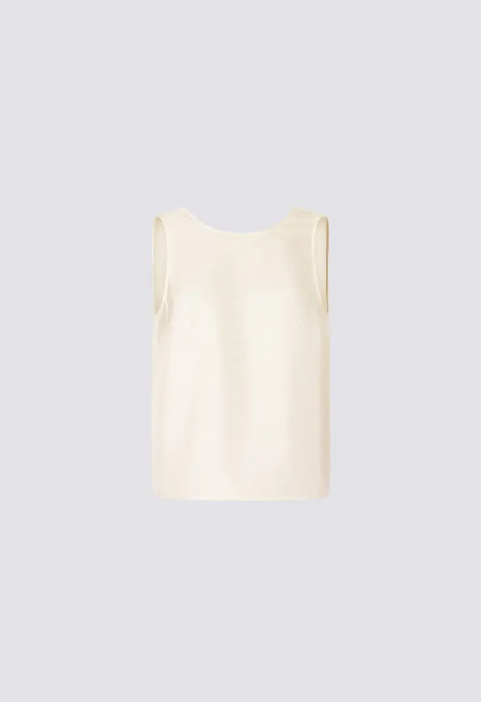 Gema Sleeveless Silk Top