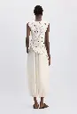 Saez Ruffled Crochet Top