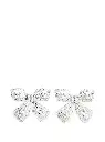 Crystal Bow Earrings