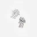 Multi Crystal Dangle Earrings