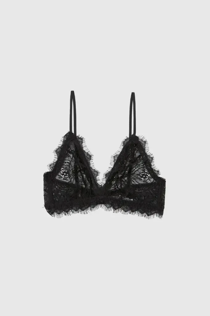 Lace Bra With Trim