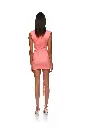CACTUS DAHLIA AND DRAPE MINI DRESS