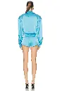 Long Sleeve Crystal Leaf Romper