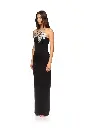 Crystal Leaf Corset Gown