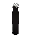 Crystal Leaf Corset Gown