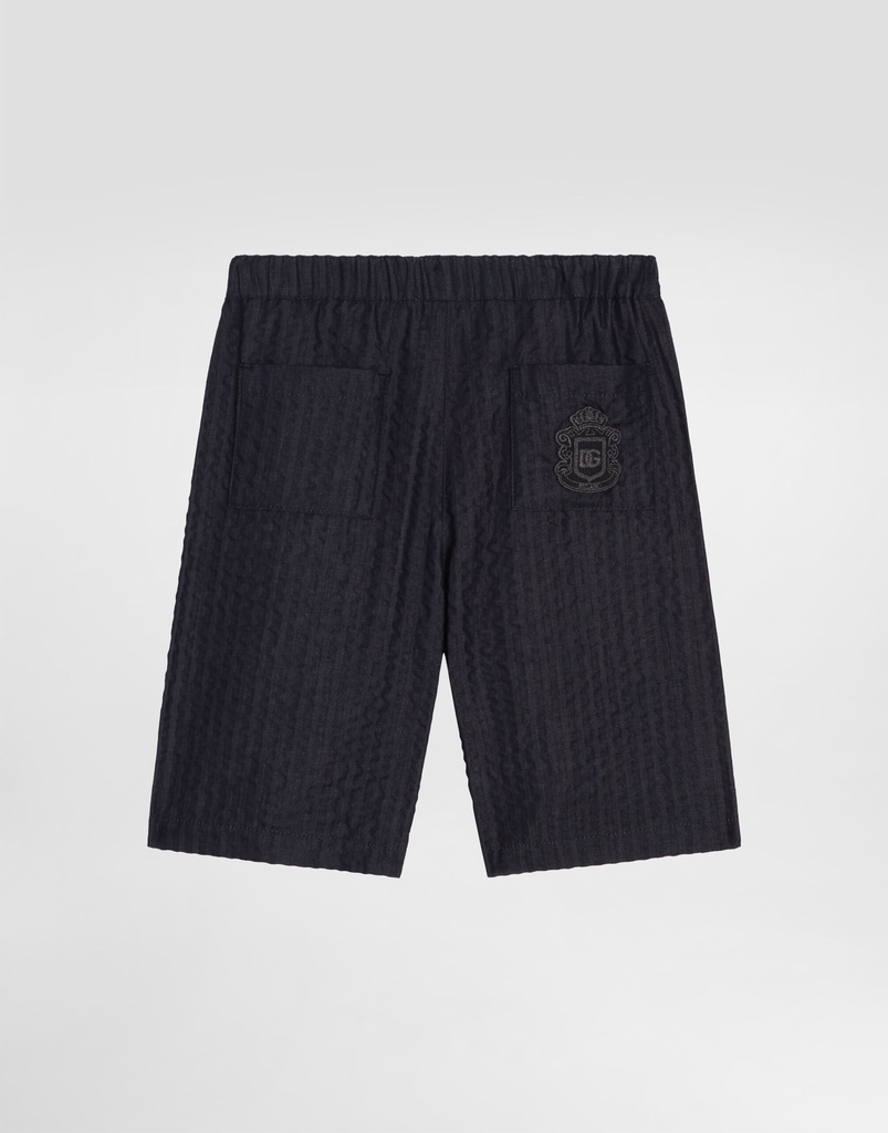 Denim Bermuda Shorts