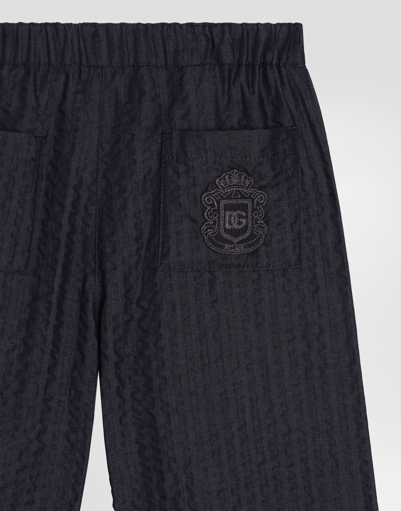 Denim Bermuda Shorts