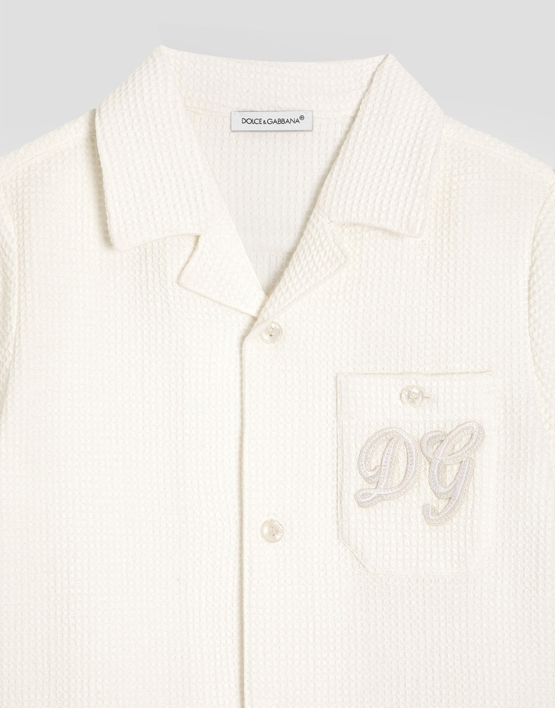 Cotton Waffle Shirt