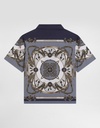 Cargo-Print Poplin Shirt
