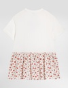 Small Rose Print Dress with DG Patch