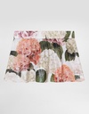 Hydrangea Print Short Skirt