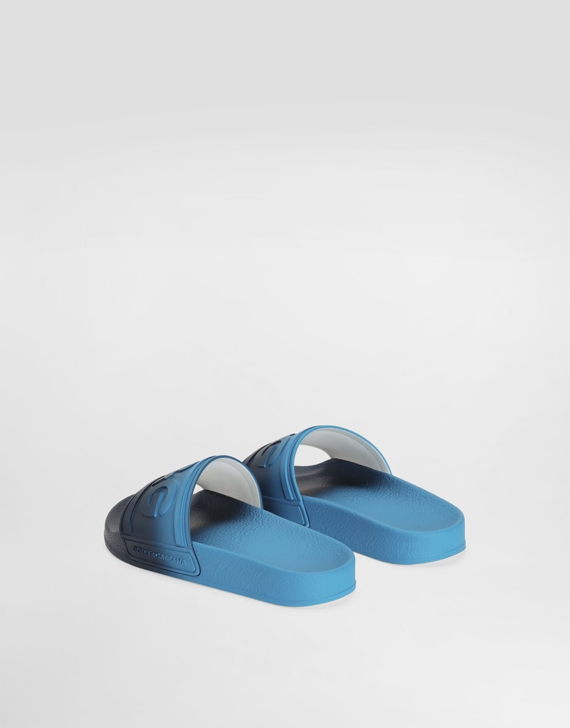 Slides with Ombré Hydro Dripping
